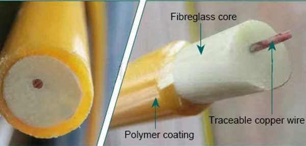 Copper core duct rodder