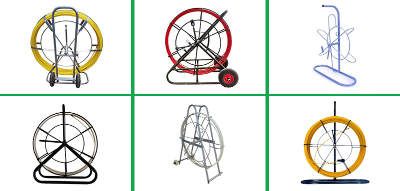 Customizable duct rodder frames
