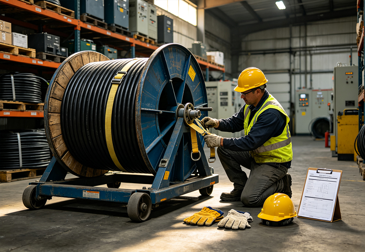 Cable Reel Handling