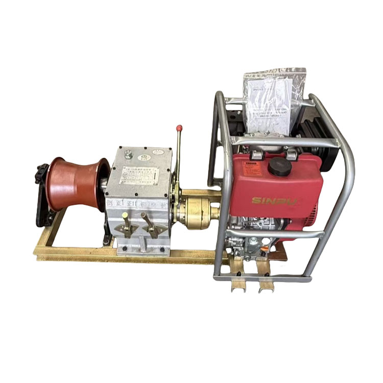 3-5-8 Ton Fast Winch, Diesel-Powered, Air-Cooled