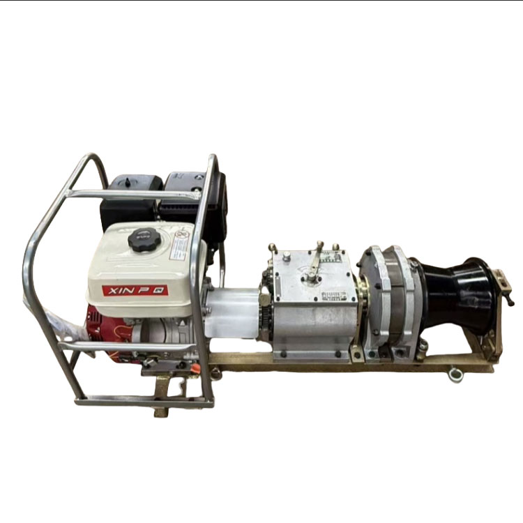 5-Ton Gasoline Winch with Three-Speed Transmission